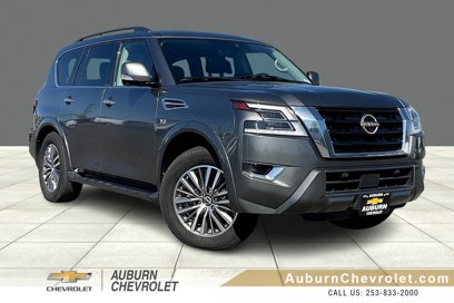 Used 2022 Nissan Armada SL w/ Captain's Chairs Package