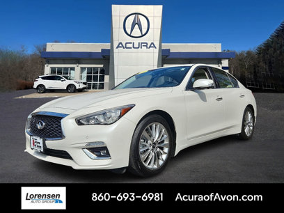 Used 2021 INFINITI Q50 Luxe w/ Cargo Package