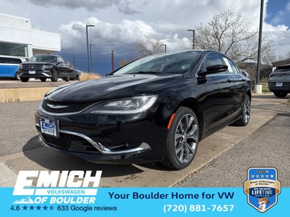Used 2015 Chrysler 200 C w/ Navigation & Sound Group I