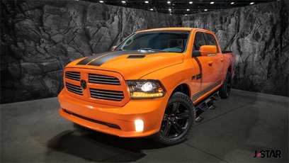 Used 2017 RAM 1500 Sport w/ Ignition Orange Sport Package