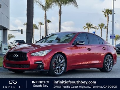 Certified 2021 INFINITI Q50 Red Sport 400 w/ Cargo Package