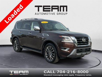 Used 2022 Nissan Armada Platinum w/ Captain's Chairs Package