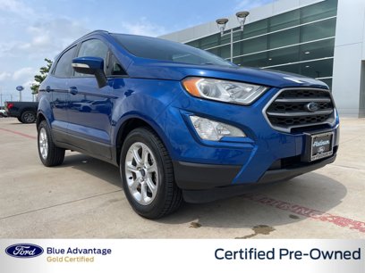 Used 2020 Ford EcoSport SE