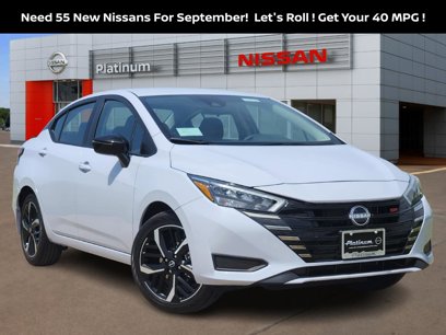 New 2025 Nissan Versa SR w/ Trunk Package
