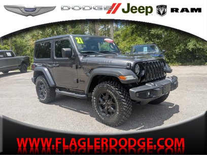 Certified 2021 Jeep Wrangler Willys