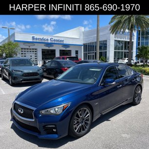 Used 2016 INFINITI Q50 Red Sport 400