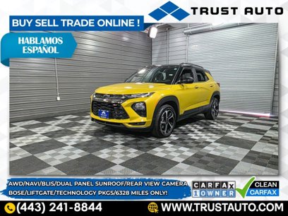 Used 2023 Chevrolet TrailBlazer RS w/ Sun and Liftgate Package