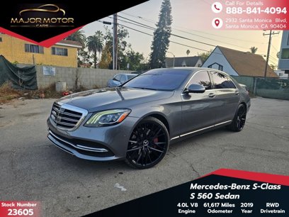Used 2019 Mercedes-Benz S 560 Sedan
