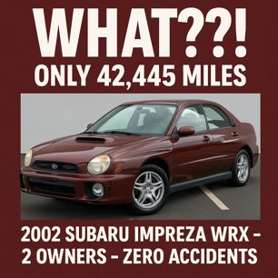 Used 2002 Subaru Impreza WRX Sedan