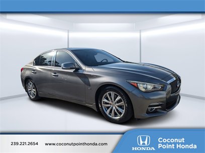 Used 2015 INFINITI Q50 Premium w/ Navigation Package