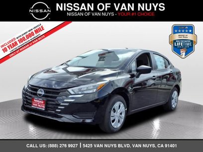 New 2025 Nissan Versa S w/ Trunk Package
