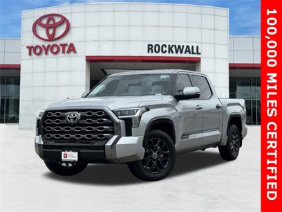 Certified 2024 Toyota Tundra Platinum