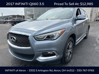 Used 2017 INFINITI QX60 AWD w/ Premium Package