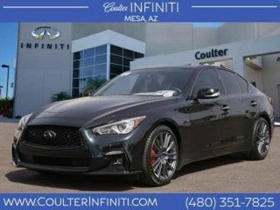 New 2024 INFINITI Q50 Red Sport 400 w/ Black Opal Edition
