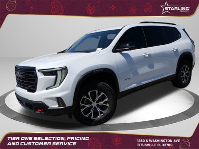 New 2025 GMC Acadia AT4