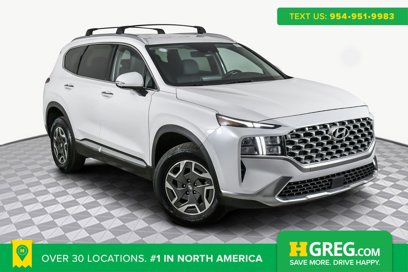 Used 2022 Hyundai Santa Fe Blue