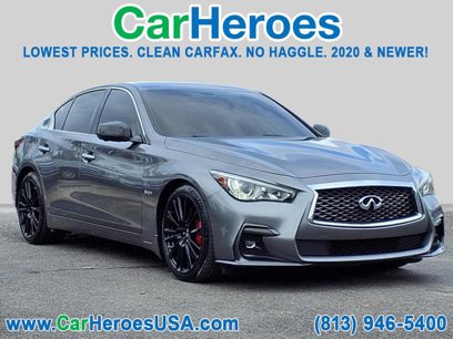 Used 2019 INFINITI Q50 Red Sport 400
