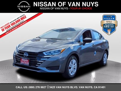 New 2025 Nissan Versa S w/ Trunk Package