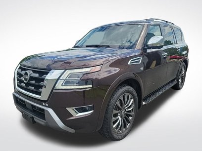 Certified 2022 Nissan Armada Platinum w/ Captain's Chairs Package