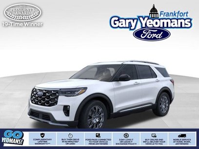 New 2025 Ford Explorer Platinum