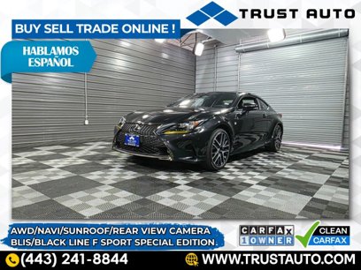 Used 2018 Lexus RC 350 AWD