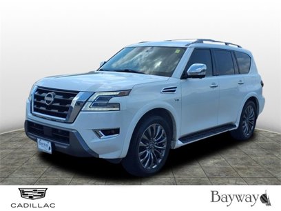 Used 2021 Nissan Armada Platinum w/ Captain's Chairs Package