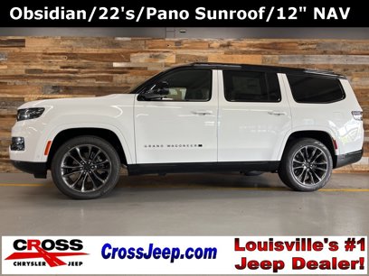 New 2025 Jeep Grand Wagoneer Series II Obsidian w/ Quick Order Packagew 28T