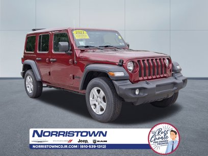 Certified 2021 Jeep Wrangler Unlimited Sport w/ Sun And Sound Package