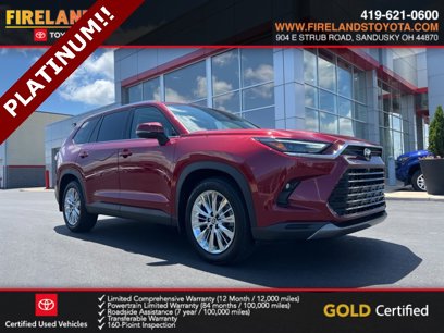 Certified 2024 Toyota Grand Highlander Platinum