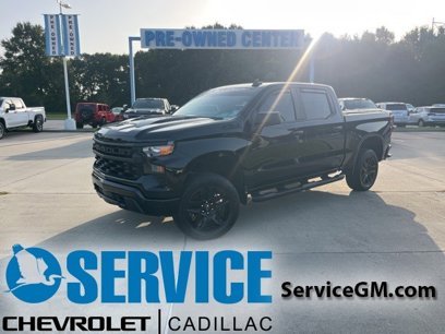 Certified 2024 Chevrolet Silverado 1500 Custom Trail Boss w/ Turbomax Blackout Package