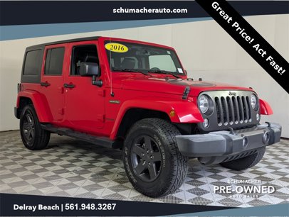 Used 2016 Jeep Wrangler Unlimited Sport