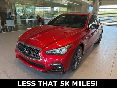 Used 2019 INFINITI Q50 Red Sport 400 w/ Sensory Package