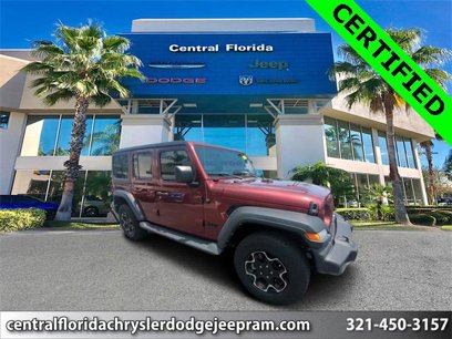 Certified 2021 Jeep Wrangler Unlimited Sport