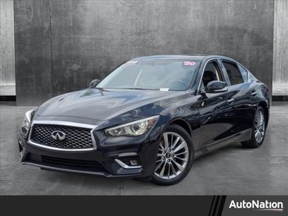 Used 2020 INFINITI Q50 Luxe w/ Cargo Package