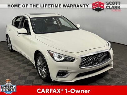 Used 2022 INFINITI Q50 Luxe w/ Cargo Package
