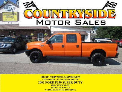 Used 2003 Ford F350 4x4 Crew Cab Super Duty