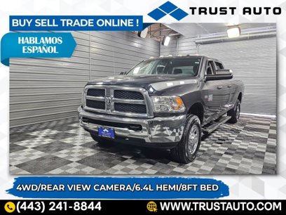 Used 2018 RAM 3500 Tradesman w/ Chrome Appearance Group