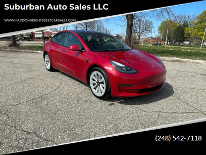Used 2021 Tesla Model 3 Standard Range Plus