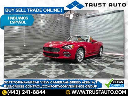 Used 2018 FIAT 124 Spider Lusso w/ Convenience Group