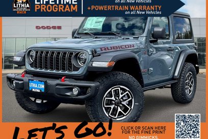 New 2025 Jeep Wrangler Rubicon w/ Steel Bumper Group
