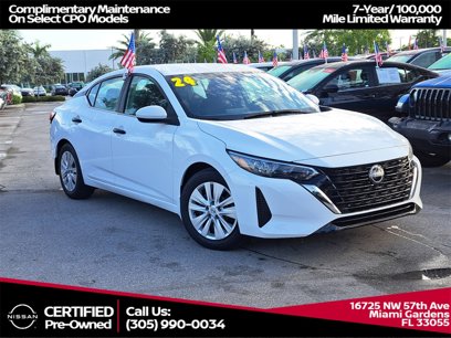 Certified 2024 Nissan Sentra S