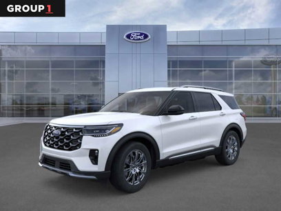 New 2025 Ford Explorer Platinum