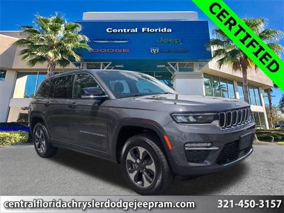 Certified 2023 Jeep Grand Cherokee 4WD 4xe w/ Luxury Tech Group II