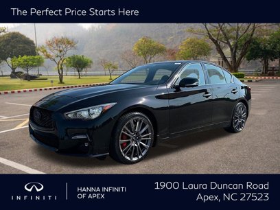 Used 2023 INFINITI Q50 Red Sport 400 w/ Black Opal Edition
