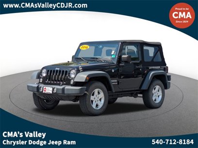 Certified 2016 Jeep Wrangler Sport w/ Quick Order Package 24S