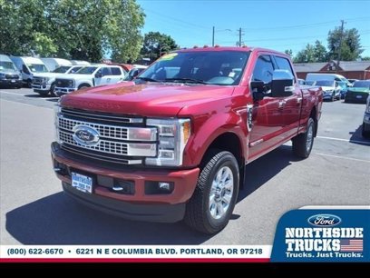 Used 2018 Ford F350 Platinum w/ Platinum Ultimate Package