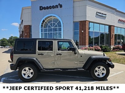 Certified 2018 Jeep Wrangler Unlimited Sport S