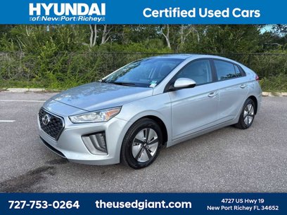 Certified 2021 Hyundai Ioniq Blue