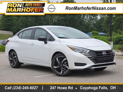 New 2025 Nissan Versa SR w/ Trunk Package
