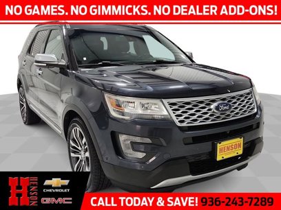 Used 2017 Ford Explorer Platinum